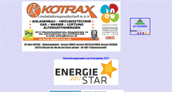 Desktop Screenshot of kotrax.at