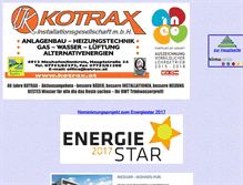 Tablet Screenshot of kotrax.at